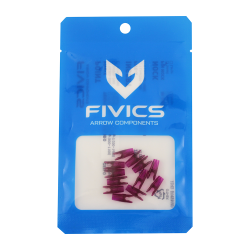 Хвостовик FIVIX PIN NOCK SMALL  PURPLE 12 штук в упаковке