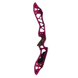 Рукоятка KINETIC RISERS CNC ELEZO 25" RH ANODIZED PINK INCLUDING BLACK WEIGHT