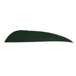 Натуральное оперение для стрел SKYLON FEATHERS ROUND 3" RW GREEN комплект 24 штуки