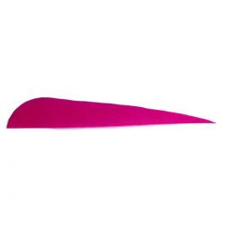 Натуральное оперение для стрел SKYLON FEATHERS ROUND 4" RW PINK комплект 24 штуки