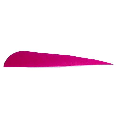 Натуральное оперение для стрел SKYLON FEATHERS ROUND 4" RW PINK комплект 24 штуки