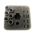 Набор аппертур для пип-сайта SPECIALTY ARCHERY PODIUM PEEP APERTURE KIT в комплекте 6 шт