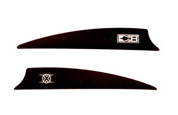 Синтетическое оперение для стрел BOHNING  VANES X 3.50" BLACK