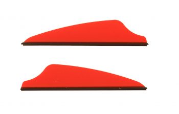 Синтетическое оперение для стрел Q2 Archery VANES FUSION X-II SL 1.75" RED