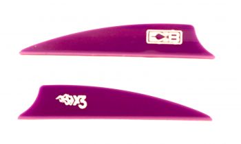 Синтетическое оперение для стрел BOHNING VANES X3 2.25" PURPLE