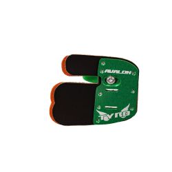 Напальчник AVALON Tab  TBB  TYRO with SEPARATOR with Prime Leather RH X-SML GREEN