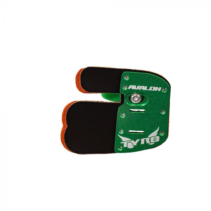 Напальчник AVALON Tab  TBB  TYRO with SEPARATOR with Prime Leather RH X-SML GREEN