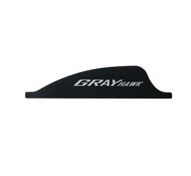 Оперение GRAY ARCHERY GRAY HAWK SHIELD 1-3/4 BLACK комплект 50 штук