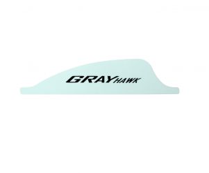 Оперение GRAY ARCHERY GRAY HAWK SHIELD 1-3/4 WHITE комплект 50 штук