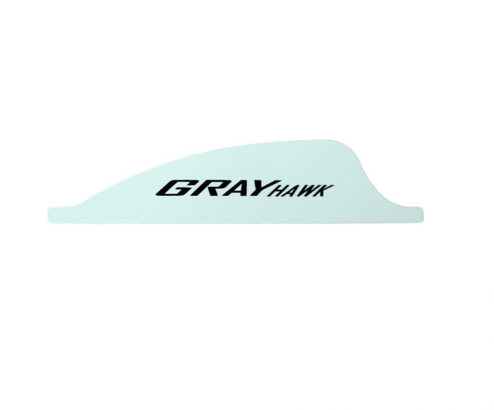 Оперение GRAY ARCHERY GRAY HAWK SHIELD 1-3/4 WHITE комплект 50 штук