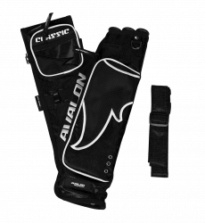 Колчан AVALON TARGET QUIVERS CLASSIC 3TUBES WITH BELT AND 2 POCKETS RH BLACK