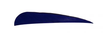 Натуральное оперение для стрел SKYLON FEATHERS ROUND 3" RW BLUE комплект 24 штуки