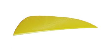 Натуральное оперение для стрел SKYLON FEATHERS ROUND 3" RW YELLOW комплект 24 штуки