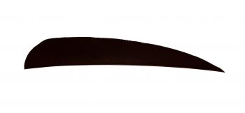 Оперение OZARK FEATHERS ROUND 5" RW SOLID BLACK