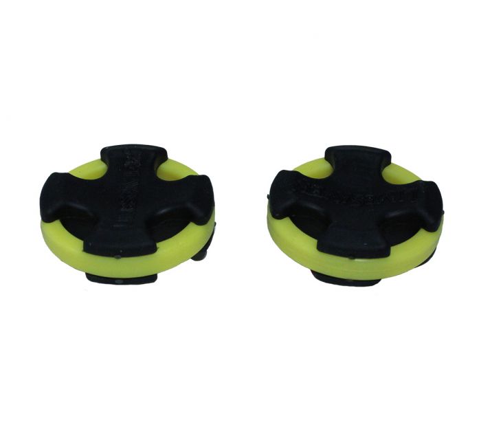 Виброгаситель LIMBSAVER LIMB DAMPERS BROADBAND SOLID BLACK WITH YELLOW BANDS комплект из 2штук
