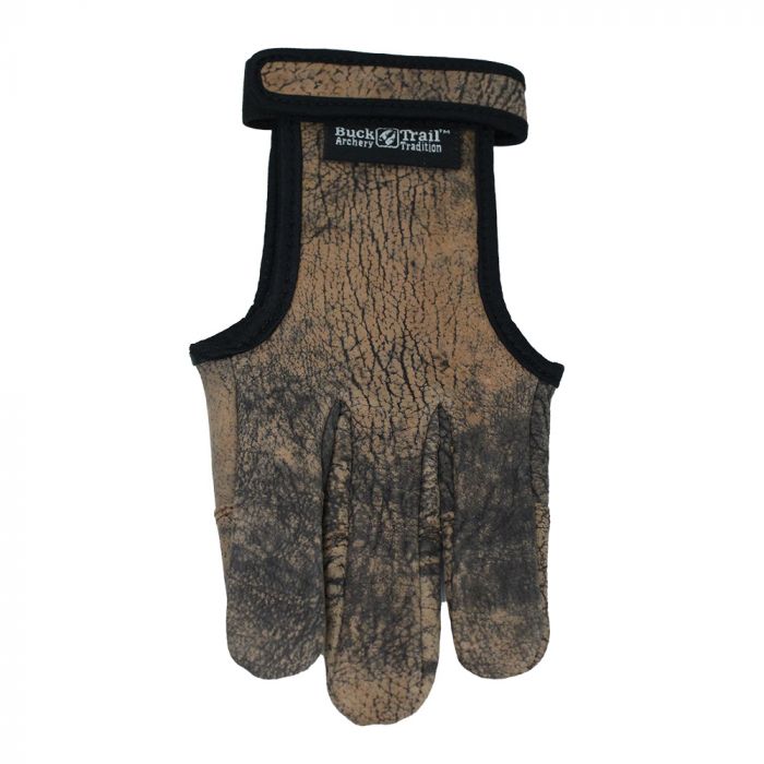 Перчатки BUCK TRAIL SHOOTING GLOVE BUFFALO FULL PALM WITH BUFFALO FINGERTIPS MEDIUM