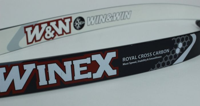 Плечи WIN&WIN WINEX ROYAL CROSS CARBON 68-40 BLACK/WHITE