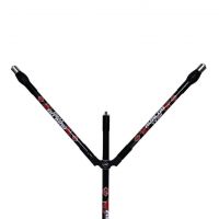 Стабилизаторы AVALON  STABILIZERS COMPLETE SETS TYRO A³ - 28" & 10" +V-BAR DAMPERS AND COVER RED/BLACK