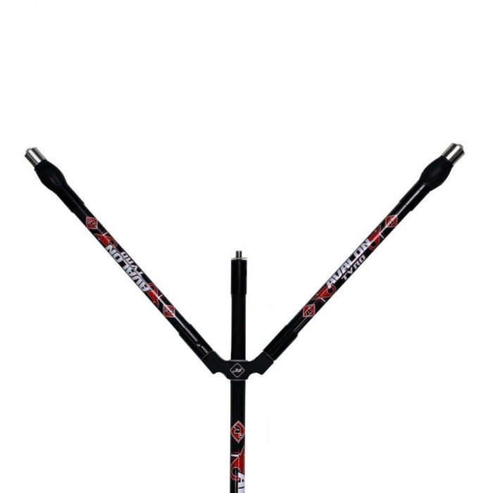 Стабилизаторы AVALON  STABILIZERS COMPLETE SETS TYRO A³ - 28" & 10" +V-BAR DAMPERS AND COVER RED/BLACK