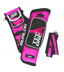 Колчан AVALON TARGET QUIVERS TEC ONE WITH DIVIDER BELT 2 POCKETS LH PINK