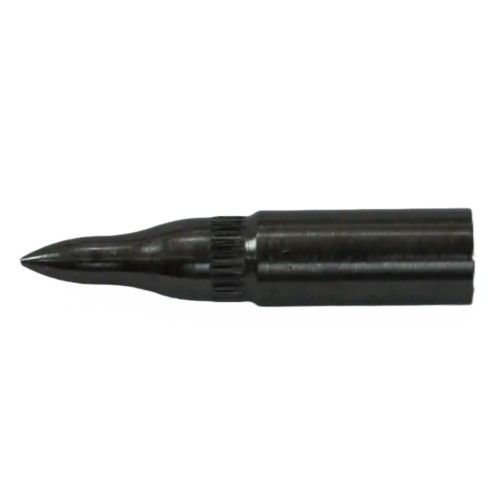 Наконечник для деревянных стрел BUCK TRAIL SCREW-ON POINTS 3D STEEL BLACK W/ THREAD- 5/16 80gr 12 штук в упаковке