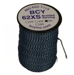 Нить для обмотки BCY SERVING MATERIAL BRAIDED *62XS DIA .021" JIG ELECTRIC BLUE