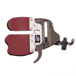 Напальчник DECUT OLYMPIC RECURVE TAB PROMIX HEAVY METAL FRAME LEATHER RH XL BLACK