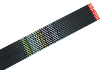 Древки SKYLON SHAFT EDGE ID6.2 500 / 33" MET IN-NOCK EN INSERT комплект 12 штук